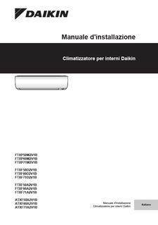 FTXP-M.FTXF-D.FTXF-A.ATXF-A_Installation manual_3PIT512025-10U_Italian download